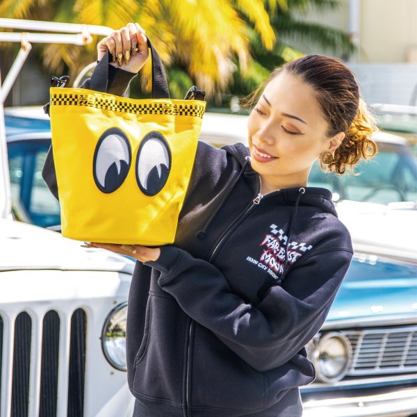 画像2: MOON アイシェイプ バケット バッグ (2)