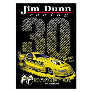 画像: 30th Jim Dunn Racing x MOONEYES Funny Car ポスター