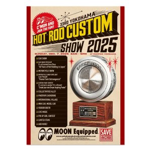 画像: 33rd YOKOHAMA HOT ROD CUSTOM SHOW 2025 ポスター