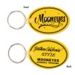 画像2: MOONEYES Oval Rubber Key Ring (2)