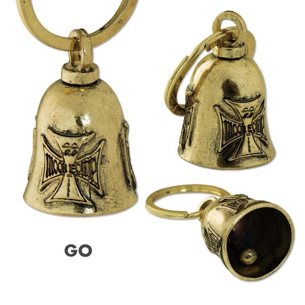 画像3: MOON Equip. Iron Cross ベル キーリング (3)