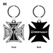 画像2: MOON Equipped Iron Cross キーリング (2)