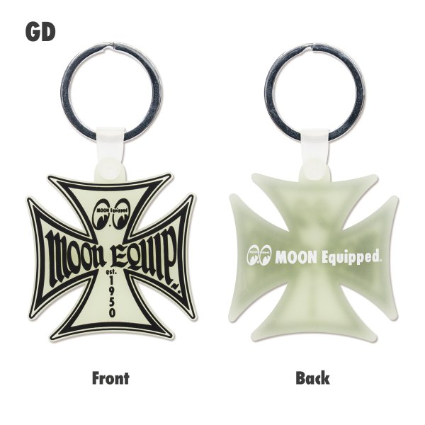画像3: MOON Equipped Iron Cross キーリング (3)