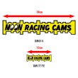 画像2: MOON Racing Cams ステッカー Lサイズ (2)