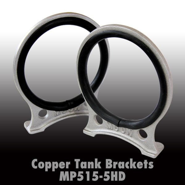 画像1: MOON Chopper Tank Brackets 5インチ HD用 (1)