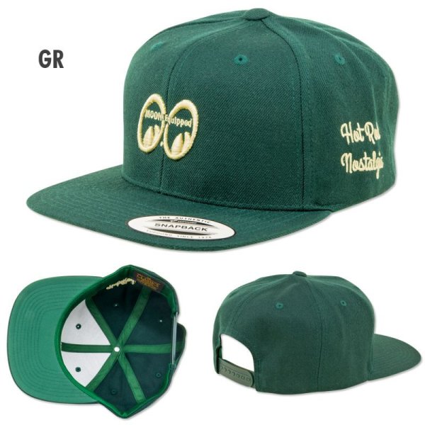 画像3: Hot Rod Nostalgia パネル フラット バイザー キャップ (3)