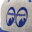 画像6: MOON Equipped Eyeshape ウール フラット バイザー キャップ (6)