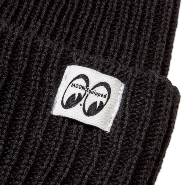 画像2: MOON Equipped コットン/アクリル ビーニー キャップ (2)