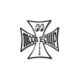 画像: MOON Equipped Cross XS White ステッカー