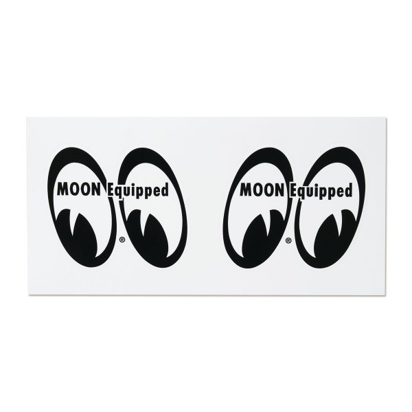 画像1: MOON Equipped 2 EYES ステッカー(9cm) (1)