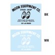 画像1: MOON EQUIPMENT SPEED SHOP デカール L (1)