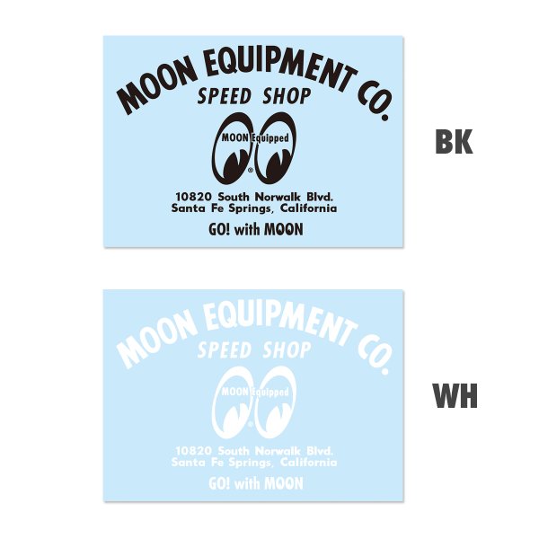 画像1: MOON EQUIPMENT SPEED SHOP デカール L (1)