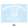 画像2: MOON EQUIPMENT SPEED SHOP デカール L (2)