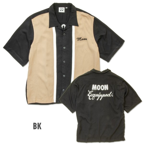 画像6: MOON Equipped ツートン ボウリング シャツ (6)