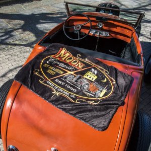 画像: MOON Equipped Roadster フリース ブランケット