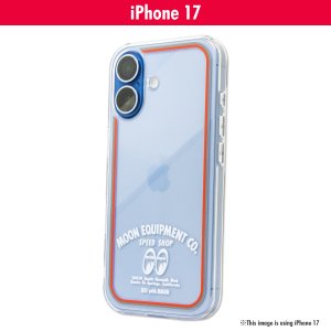 画像: MOON Equipment Co. Speed Shop iPhone 17 ハードケース クリア