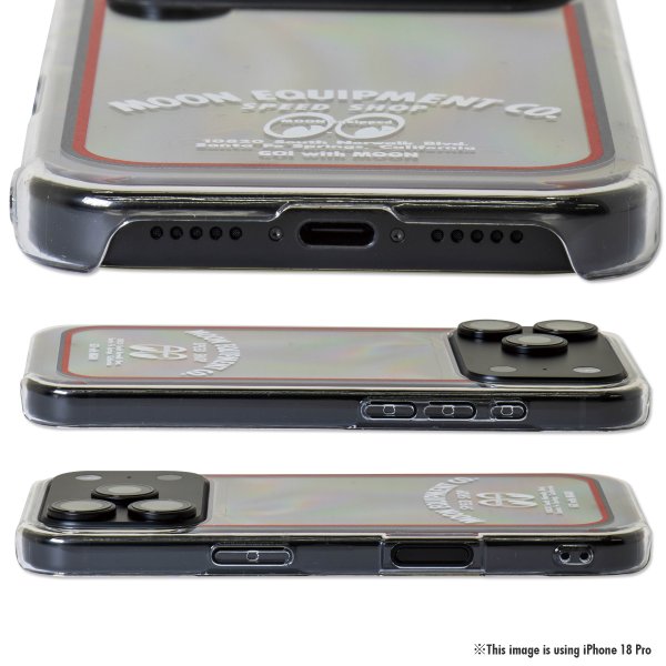 画像2: MOON Equipment Co. Speed Shop iPhone 18 Pro / 17 Pro ハードケース クリア (2)