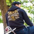 画像1: MOON Custom Cycle Shop ジップ フーディー (1)