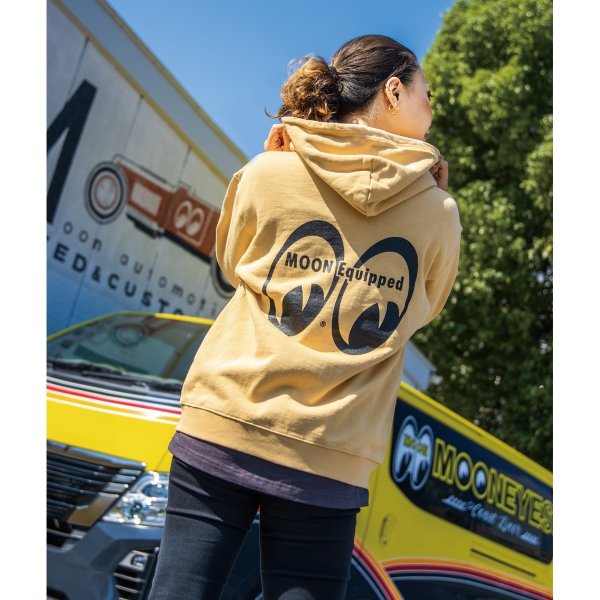画像1: MOON Equipped ライト ジップ フーディー (1)