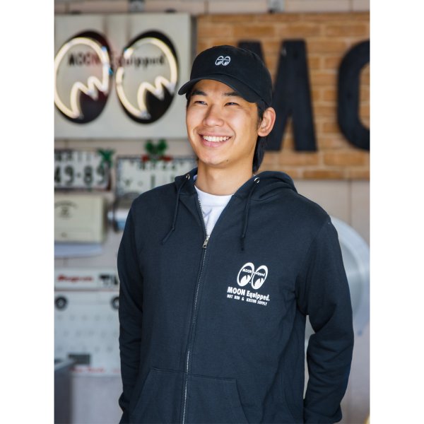 画像2: MOON Equipment Co. Speed Shop ライト ジップ フーディー (2)