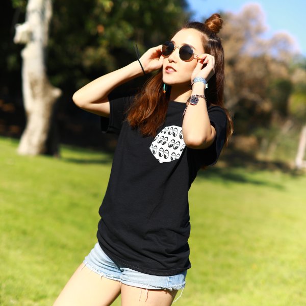 画像3: MOON Equipped ファブリック ポケット Tシャツ (3)
