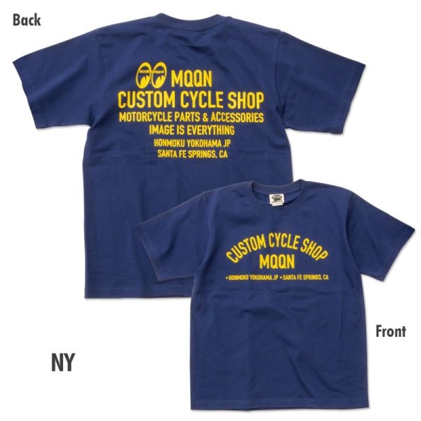 画像4: MOON Custom Cycle Shop Tシャツ (4)