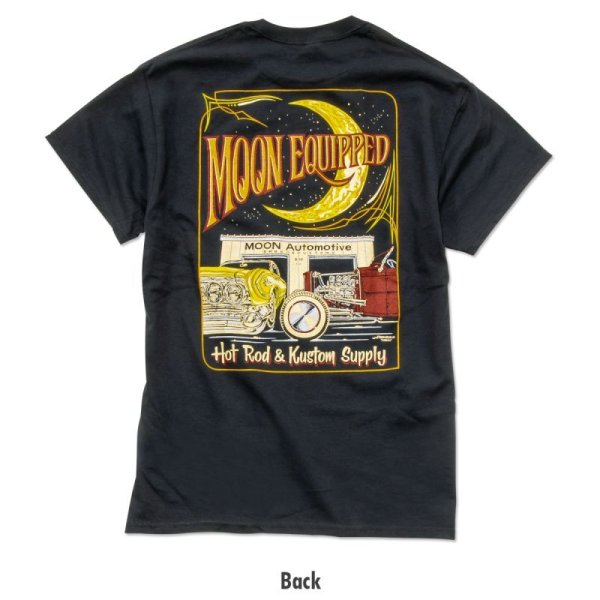 画像5: MOON Automotive ガレージ Tシャツ (5)