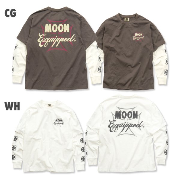 画像7: Iron Cross レイヤード ロング スリーブ Tシャツ (7)