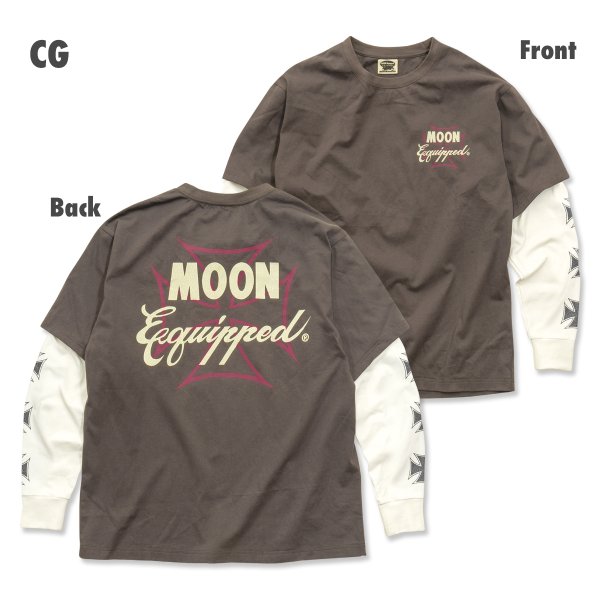 画像9: Iron Cross レイヤード ロング スリーブ Tシャツ (9)