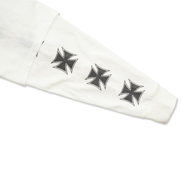 画像12: Iron Cross レイヤード ロング スリーブ Tシャツ (12)