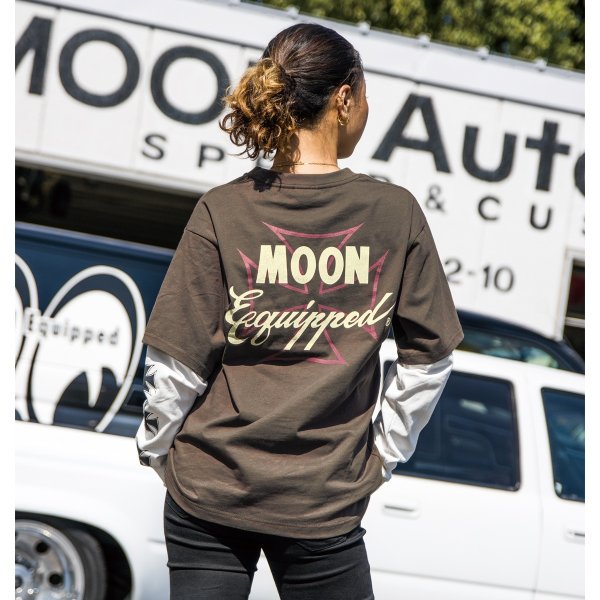 画像2: Iron Cross レイヤード ロング スリーブ Tシャツ (2)