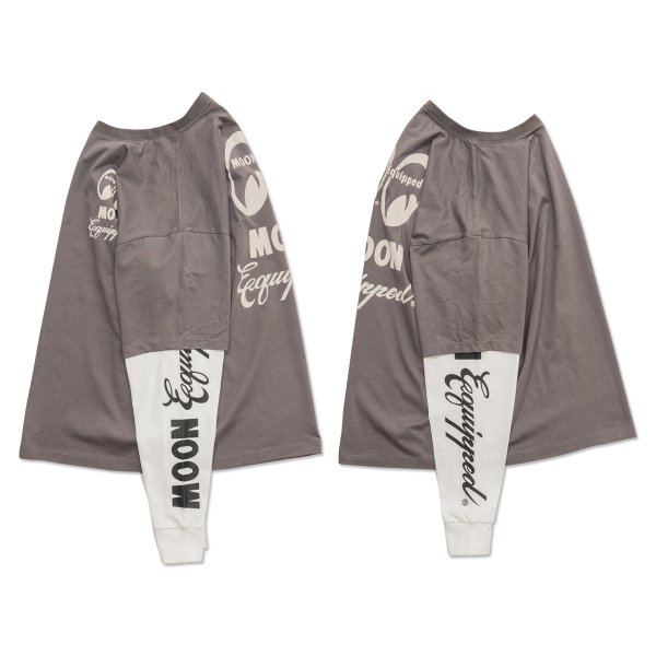 画像10: MOON Equipped レイヤード ロングスリーブ Tシャツ (10)