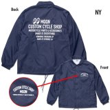 画像: MOON Custom Cycle Shop コーチ ジャケット