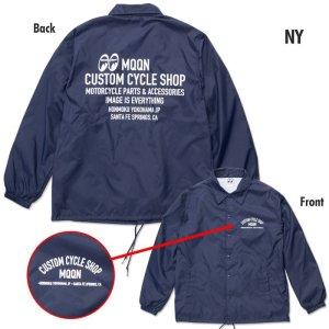画像: MOON Custom Cycle Shop コーチ ジャケット