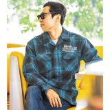 画像: 【30% OFF!!】MOON Custom Cycle Shop ウール チェック シャツ