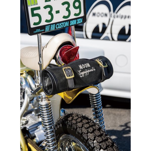 画像2: MOON Classic レザー ツール ロール (2)