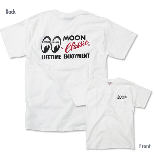 画像2: MOON Classic Logo ポケット Tシャツ (2)