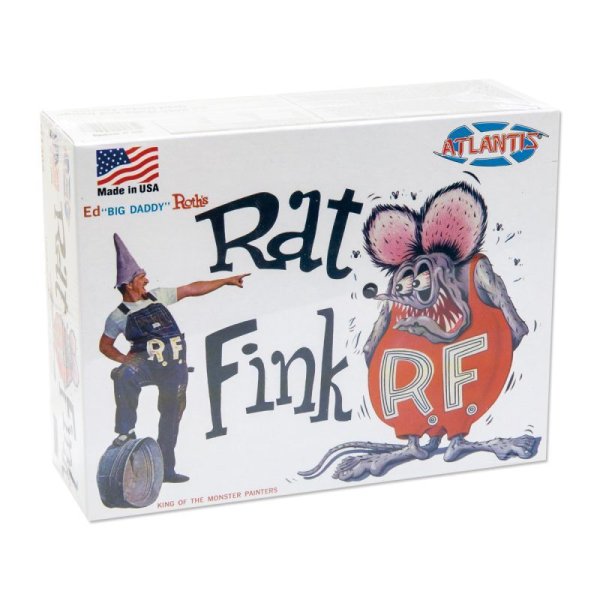 画像1: Ed "BIG DADDY" Roth's Rat Fink プラスチック モデル キット (1)