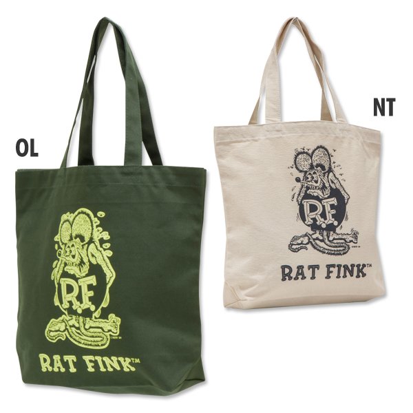 Rat Fink Color Tote Bag