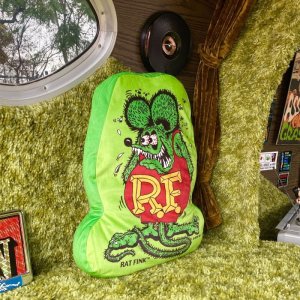 画像: Rat Fink ダイカット クッション