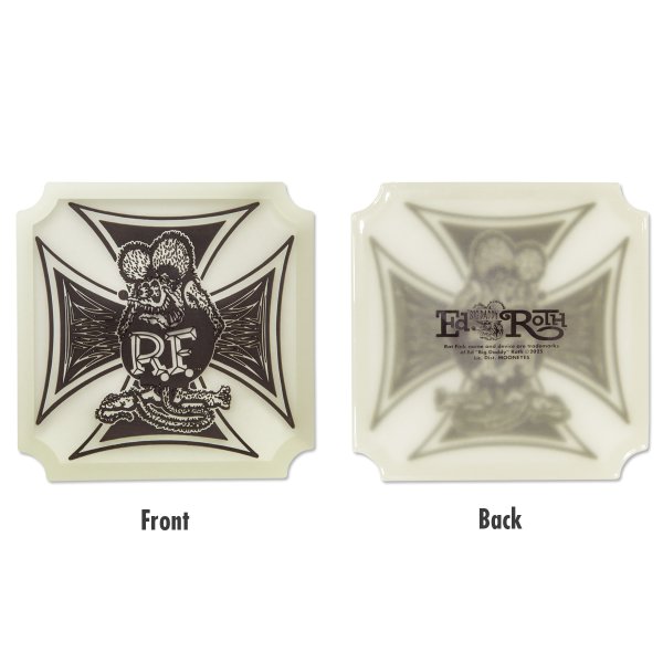 画像2: Rat Fink ラバー トレイ アイアン クロス (2)