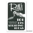 画像1: ED ROTH  BOOK - 101 PINSTRIPING IDEAS (1)