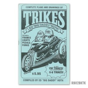 画像: ED ROTH BOOK - TRIKES (HOW TO BUILD TRIKES! V8 & VW)