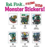 画像: Rat Fink モンスター ステッカー 2