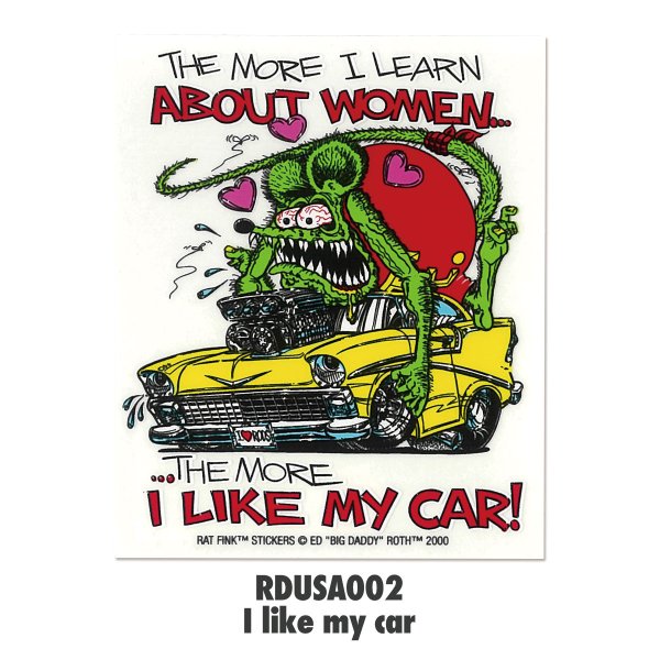 画像3: Rat Fink モンスター ステッカー 1 (3)