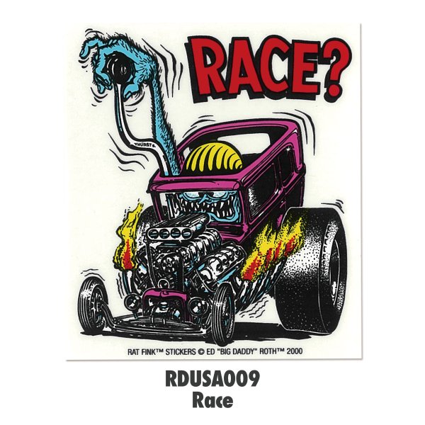 画像7: Rat Fink モンスター ステッカー 1 (7)
