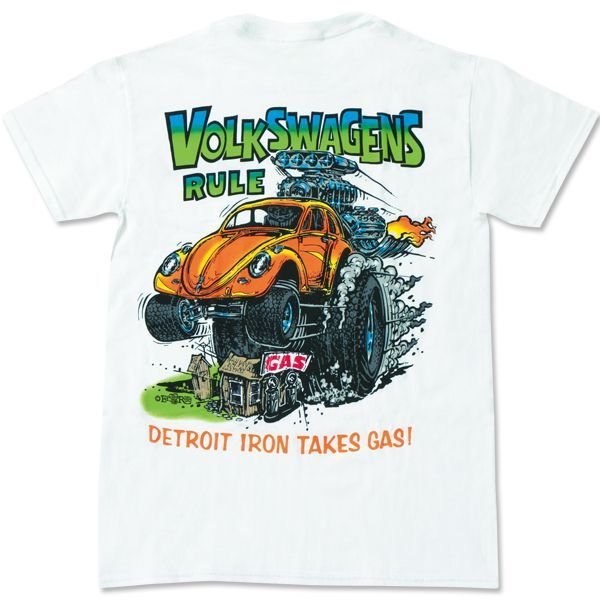 画像2: ラット フィンク モンスター Tシャツ "Volks Wagens Rule" (2)
