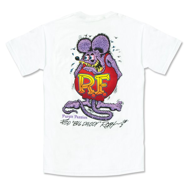 画像2: ラット フィンク モンスター Tシャツ "Purple Passion" (2)