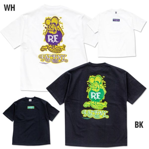 画像5: 【30%OFF】Rat Fink Rectangle パッチ Tシャツ (5)