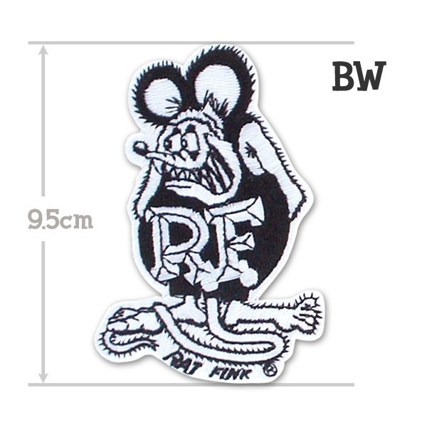 画像2: Rat Fink パッチ 9.5cm (2)